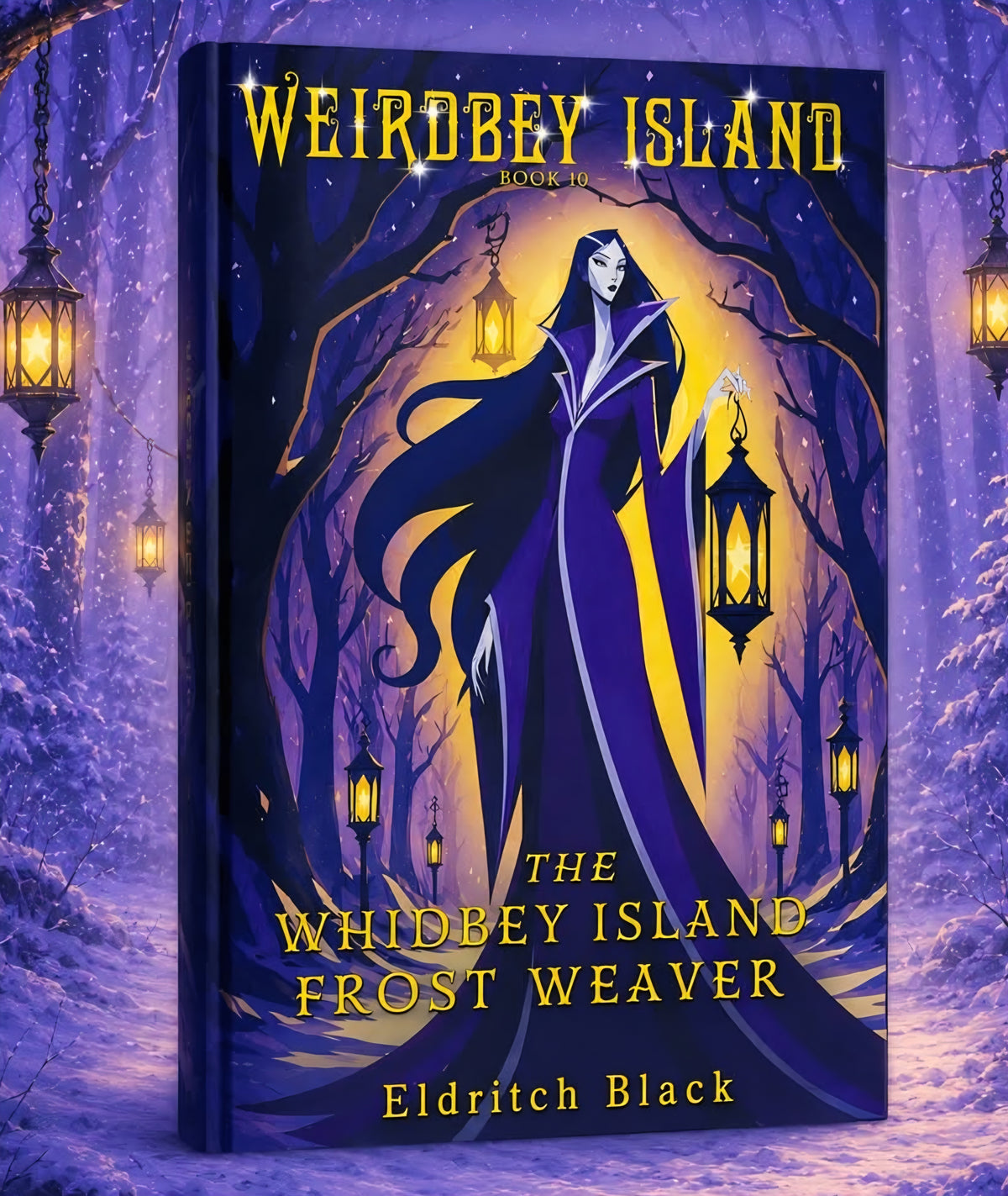 Weirdbey Island Book 10 The Whidbey Island Frost Weaver by local author Eldritch Black 